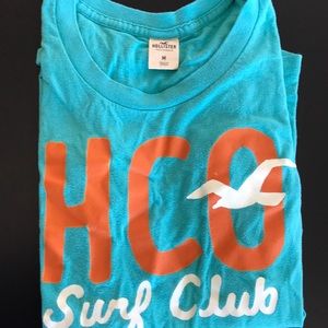 Hollister teal t-shirt